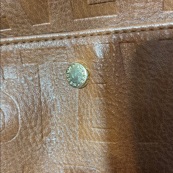 Steve Madden Brown Glossy Backpack Practical Design - Picture 3 of 16